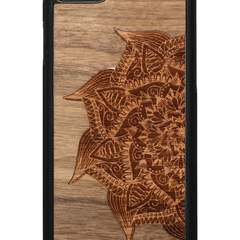 Slim Wooden Phone Case | Mandala