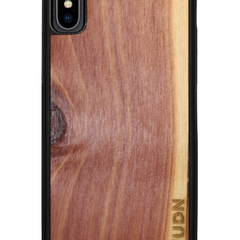 Slim Wooden iPhone Case Black
