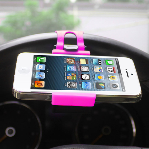 REIKO PHONE SOCKET HOLDER IN HOT PINK