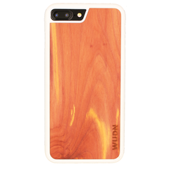 Slim Wooden iPhone Case White